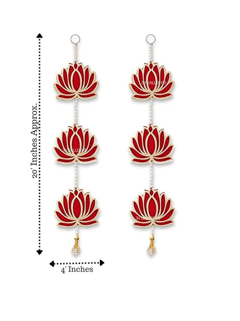 Lotus Hangings for Decoration/Floral Wall Hangings